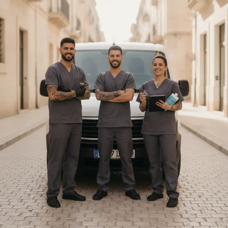 Tatuatore team a Cava De Tirreni